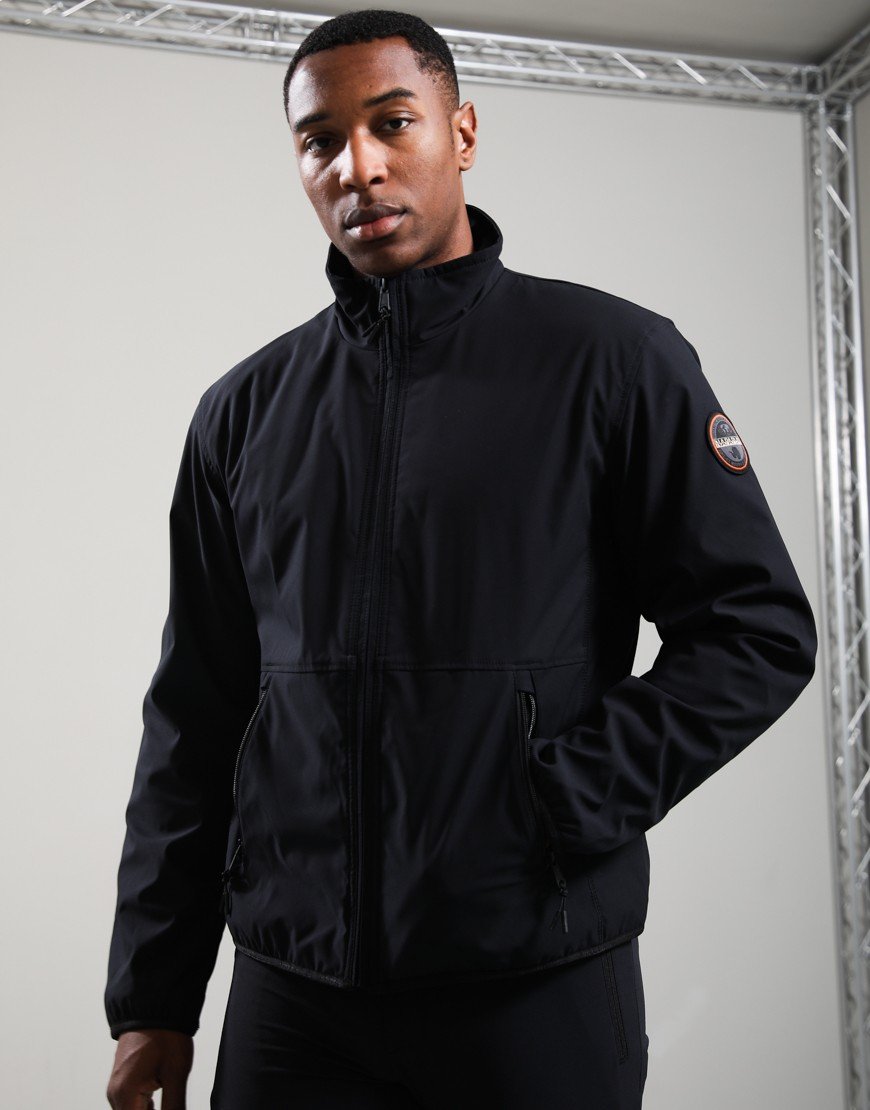 Napapijri A-Tundra Full Zip Stand Jacket Black Beauty