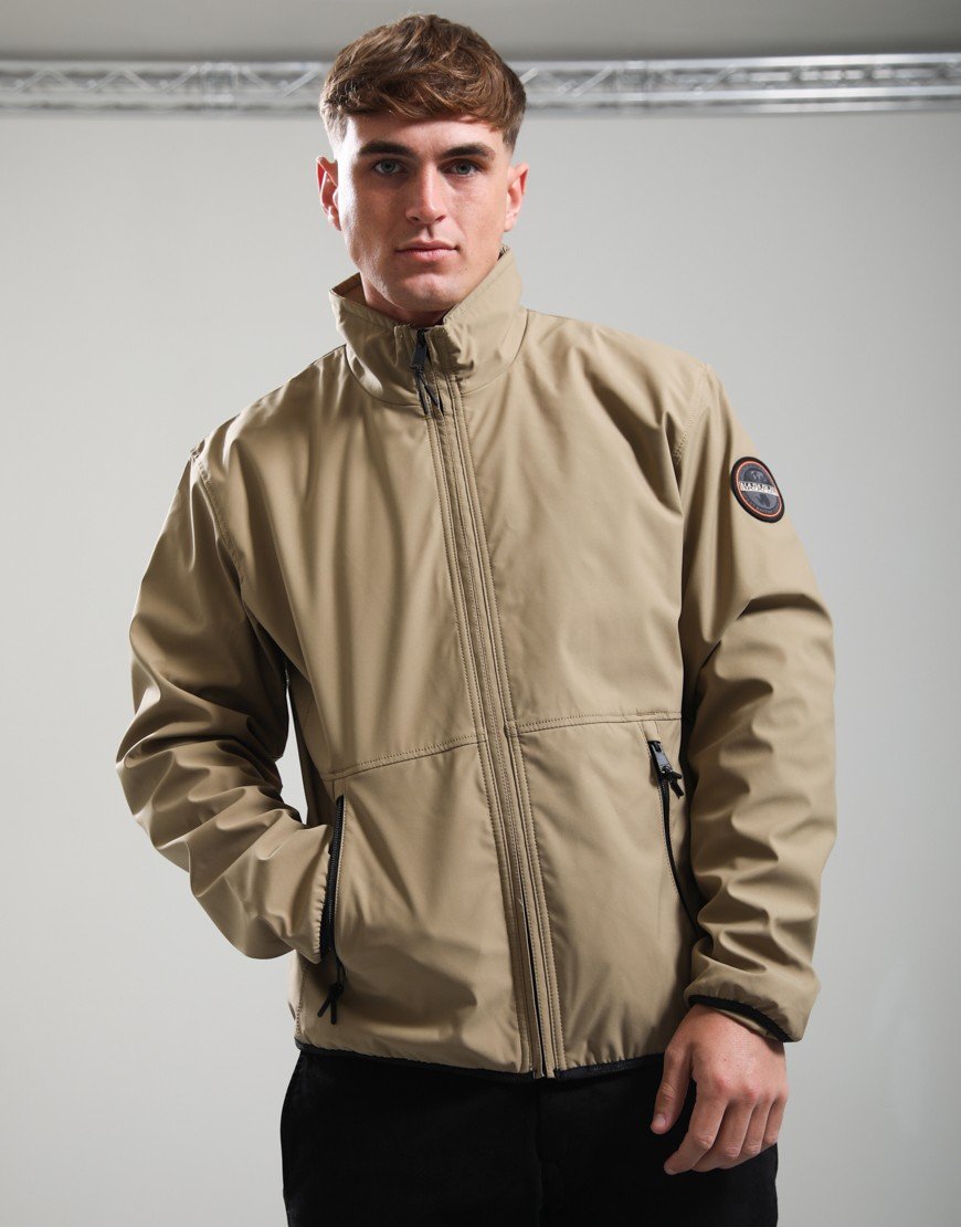 Napapijri A-Tundra Full Zip Stand Jacket Petrified Oak