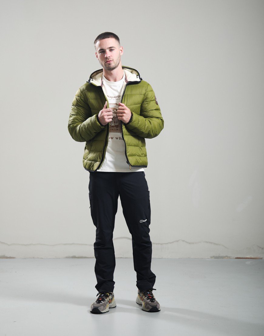 Napapijri Aerons Hooded Jacket 4 Avocado G4C