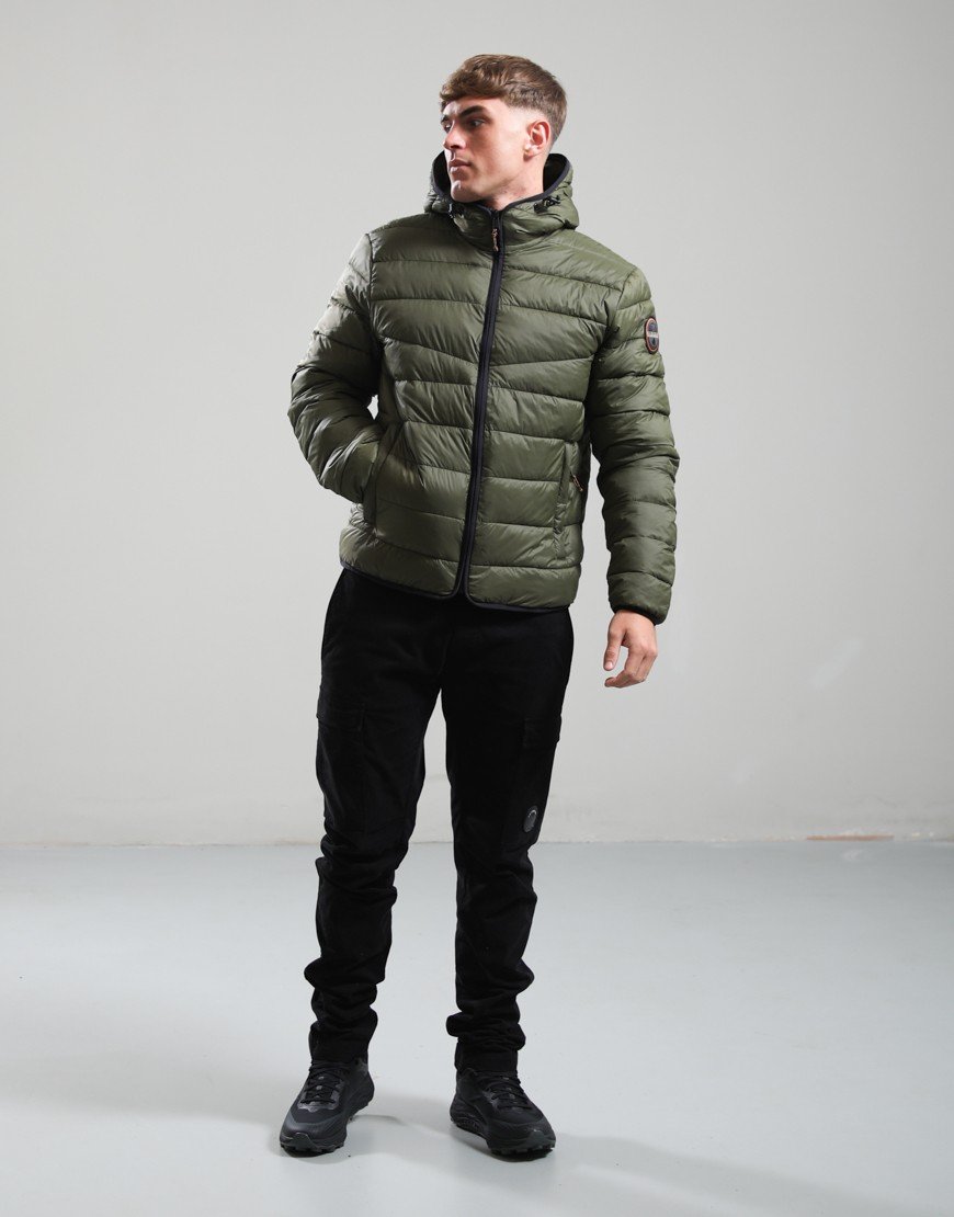Napapijri Aerons Hooded Jacket 4 Olive Night