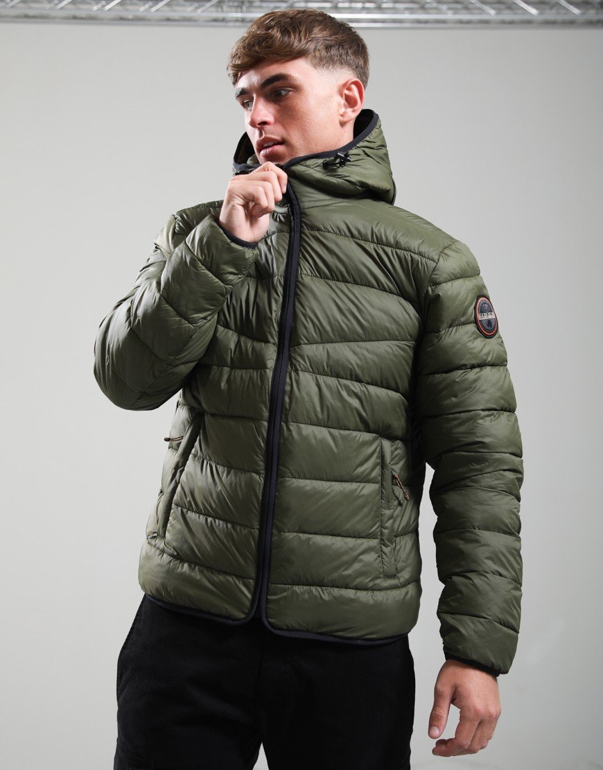 Napapijri Aerons Hooded Jacket 4 Olive Night