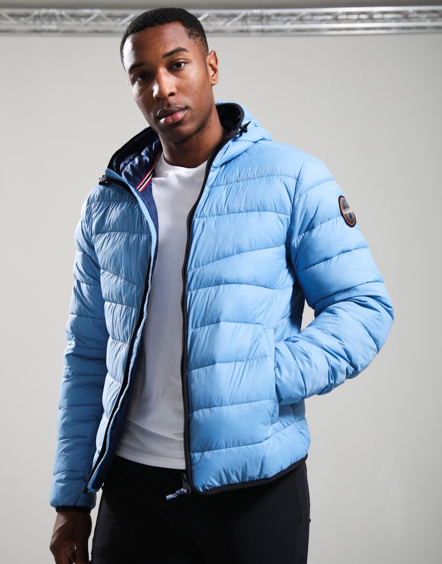 Napapijri Aerons Hooded Jacket 4 Cyaneus B9E