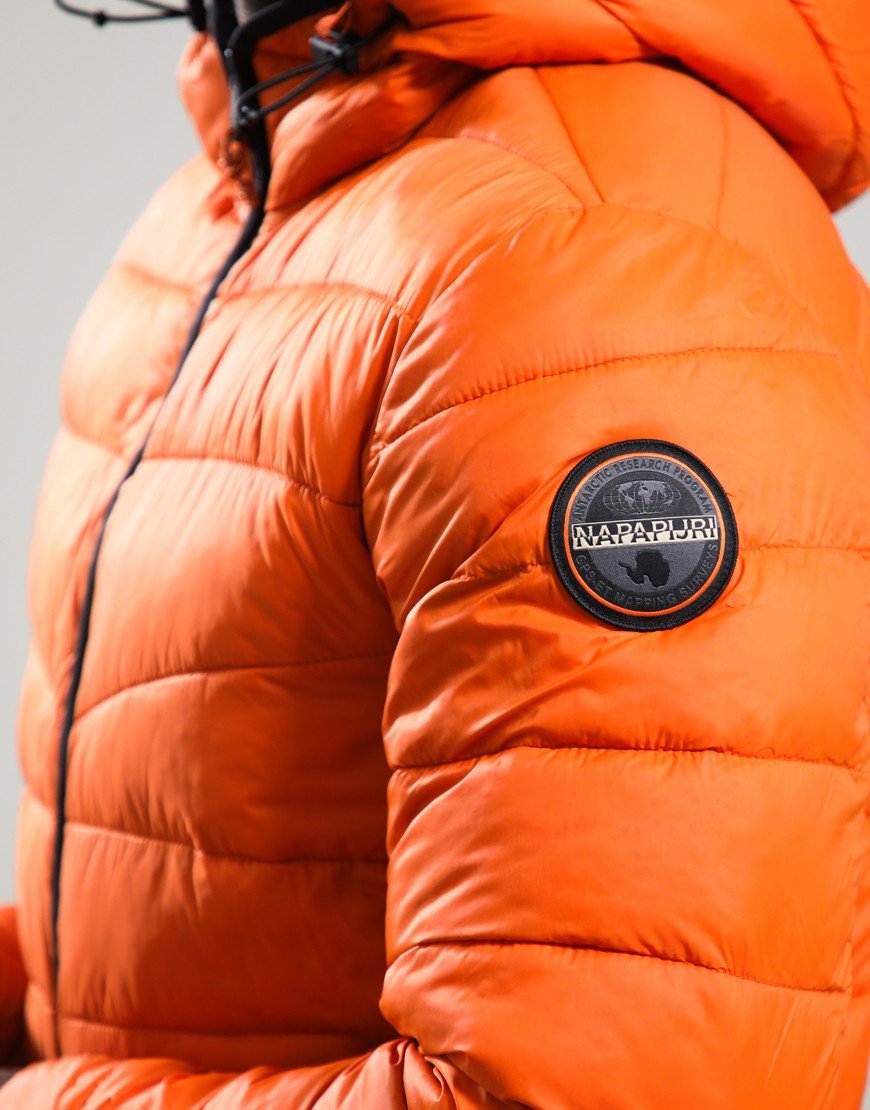 Napapijri Aerons Hooded Jacket 4 Gold Flame Awq