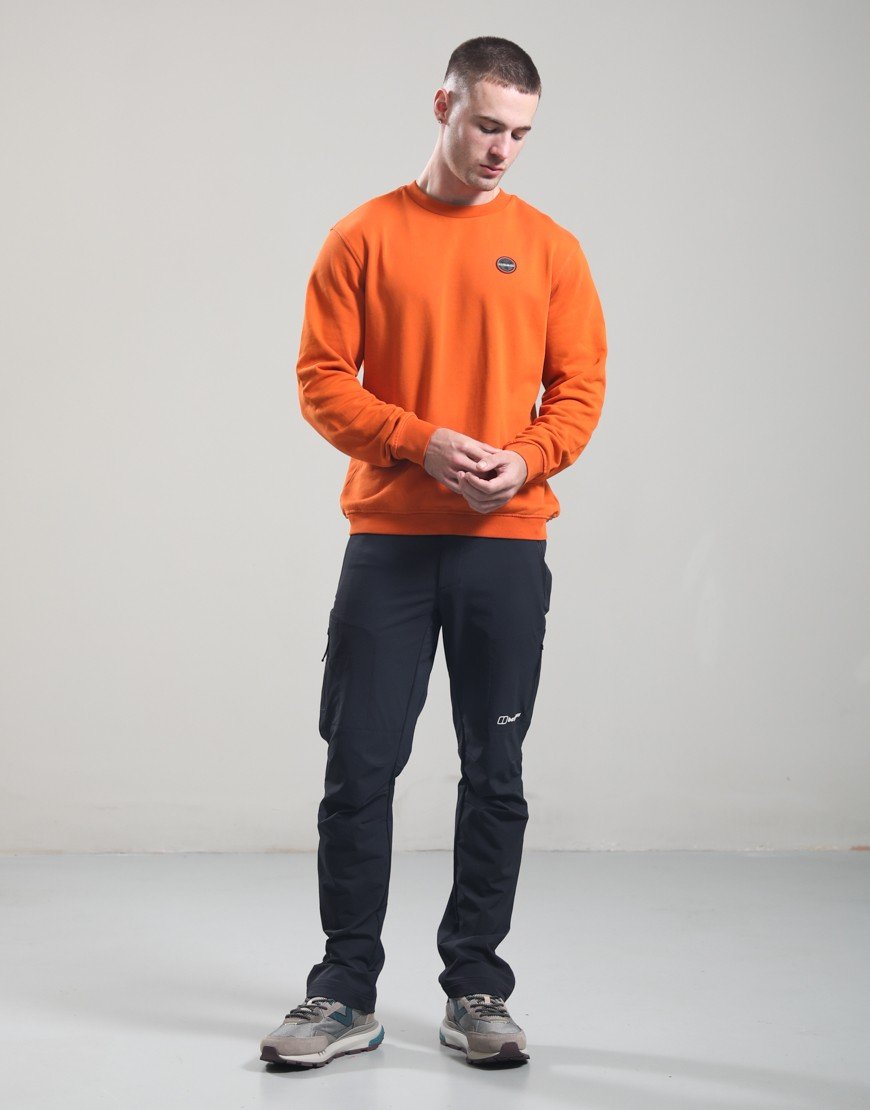 Napapijri B-Badge Crew Sweat Gold Flame Awq