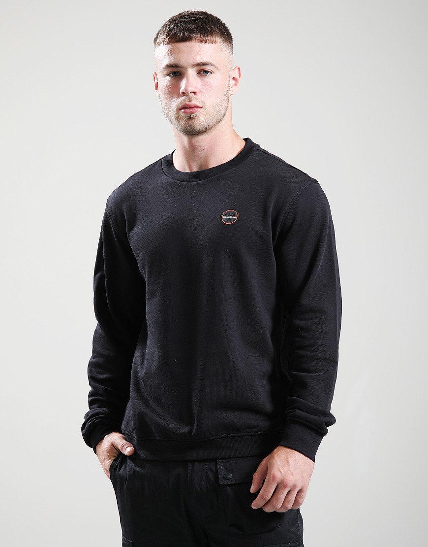 Napapijri B-Badge Crew Sweat Black Beauty