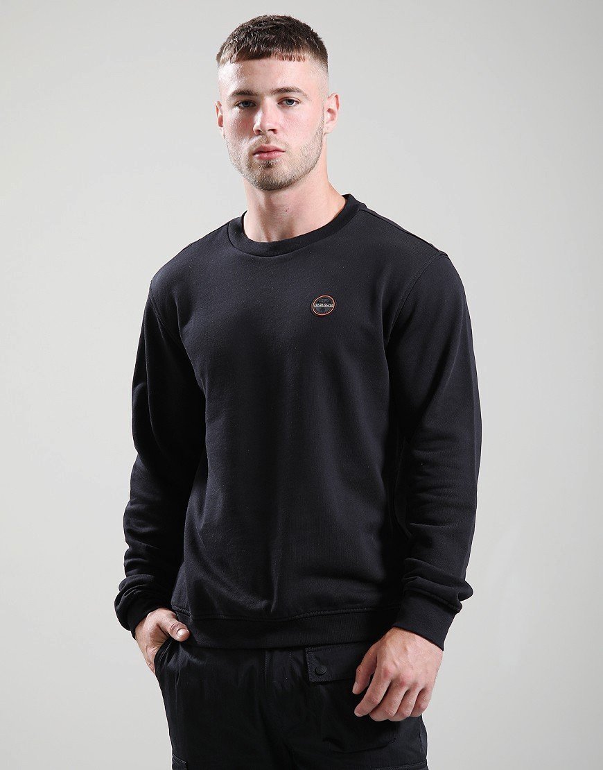 Napapijri B-Badge Crew Sweat Black Beauty