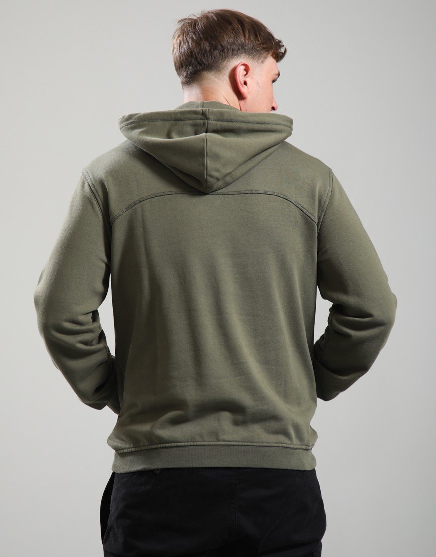 Napapijri B-Badge Hoodie Olive Night