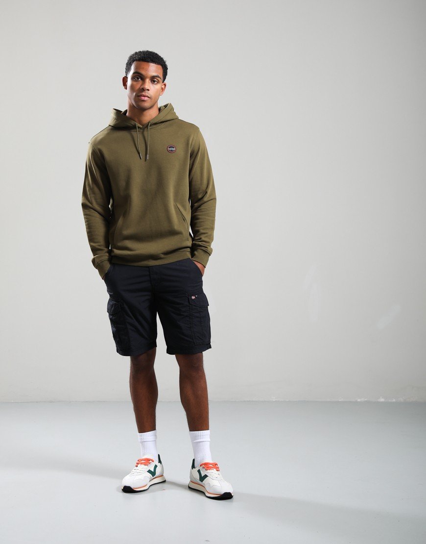 Napapijri B-Badge Crew Sweat Dark Olive G3A