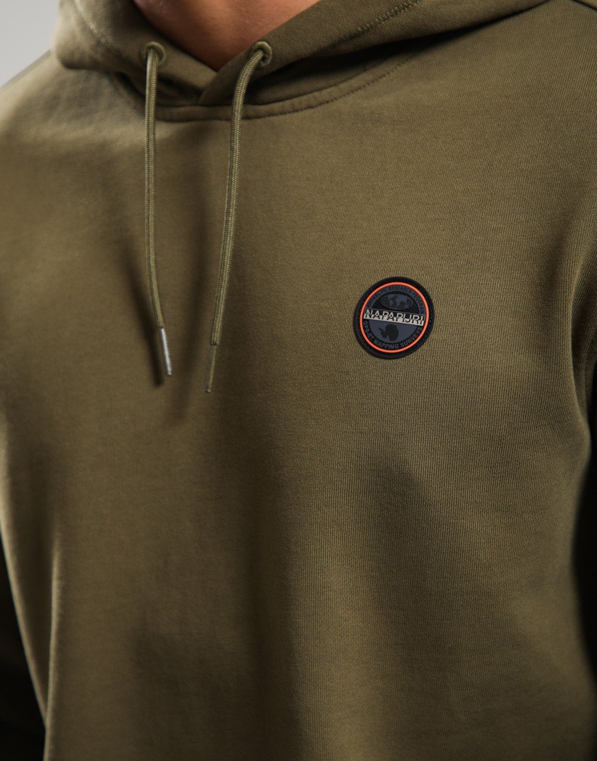 Napapijri B-Badge Crew Sweat Dark Olive G3A