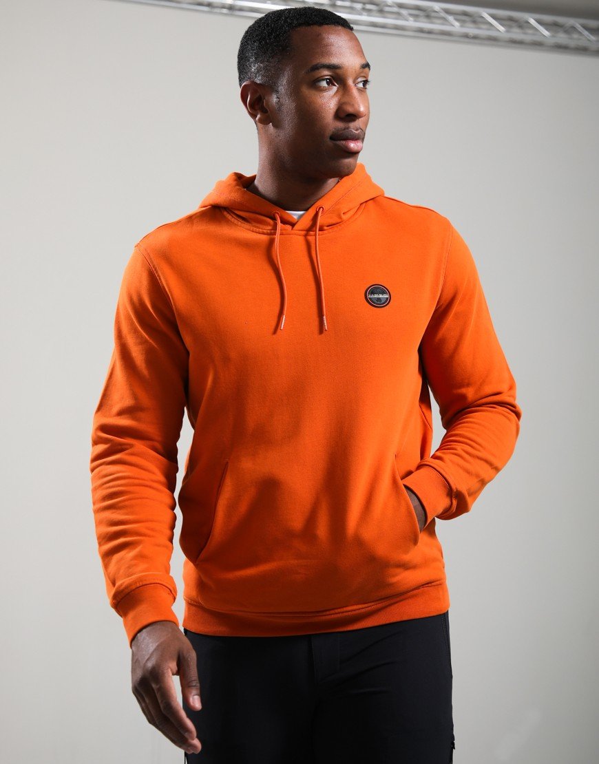 Napapijri B-Badge Hoodie Gold Flame Awq