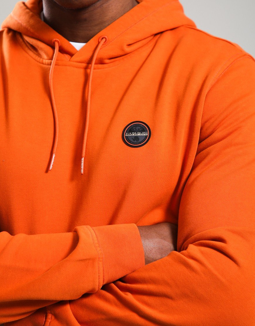 Napapijri B-Badge Hoodie Gold Flame Awq
