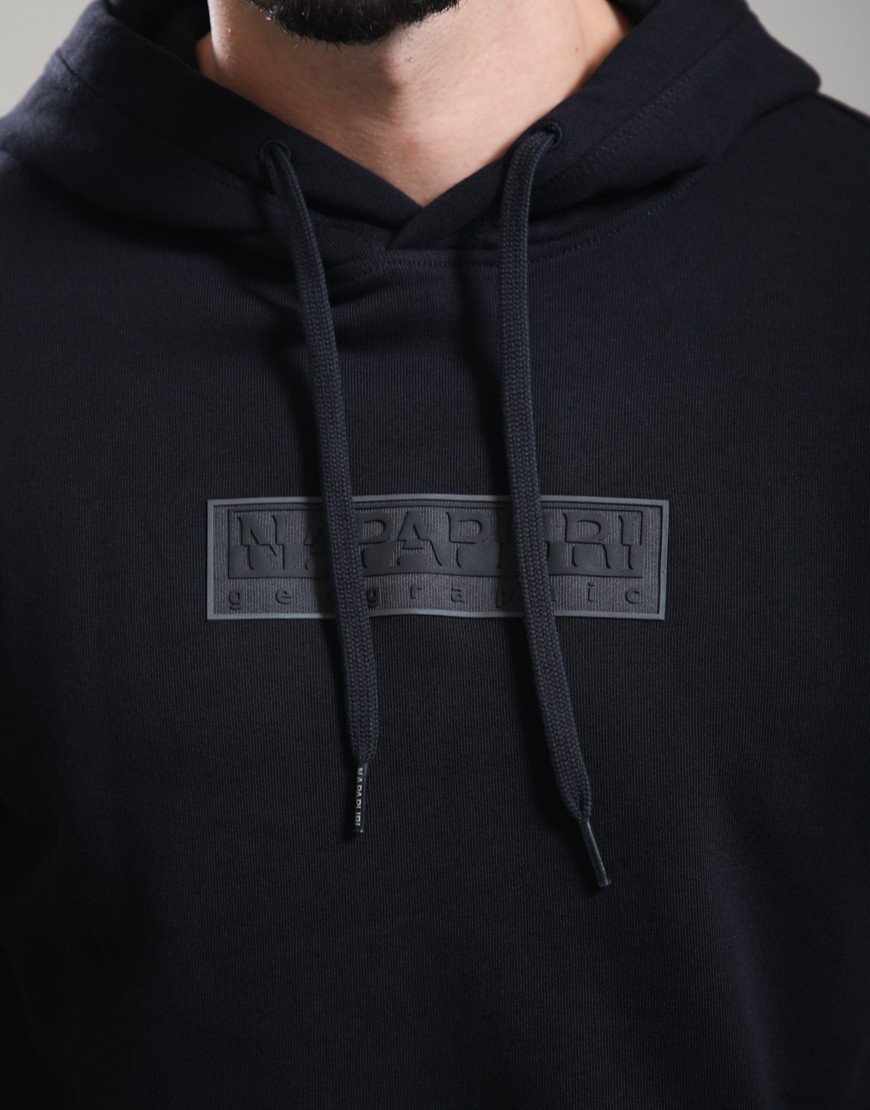 Napapijri B-Box Logo Hoodie Black Beauty