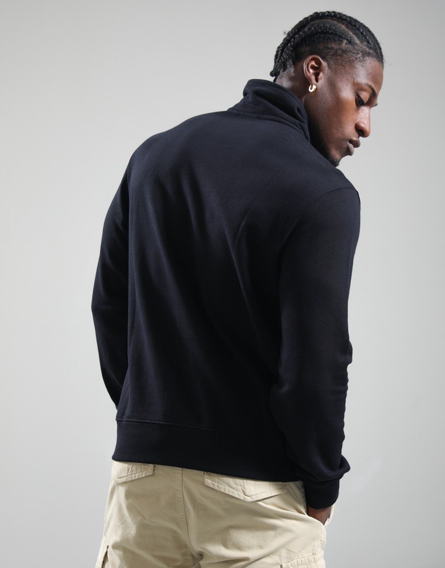 Napapijri B-Box Logo Half Zip Sweat Black Beauty