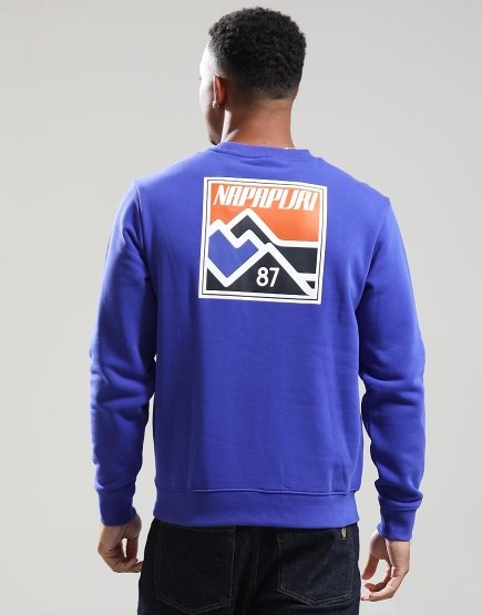 Napapijri B-Guide Crew Sweat Royal Blue B3B