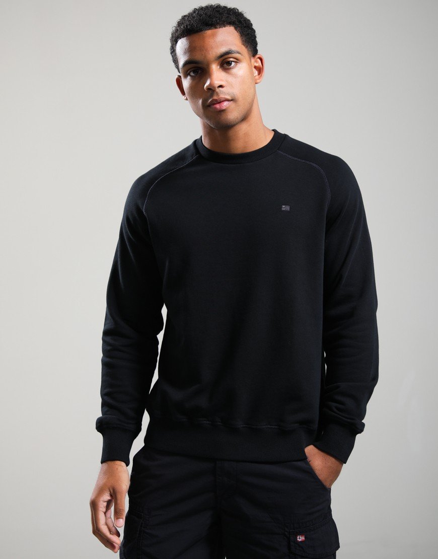 Napapijri Nedles French Terry Sweat Black Beauty