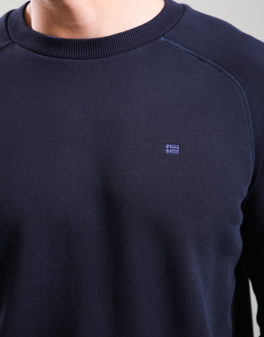 Napapijri B-Nedles Crew Sweat Blu Marine