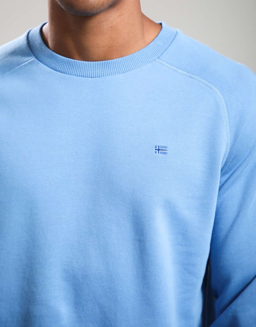 Napapijri B-Nedles Crew Sweat Blue Jasper