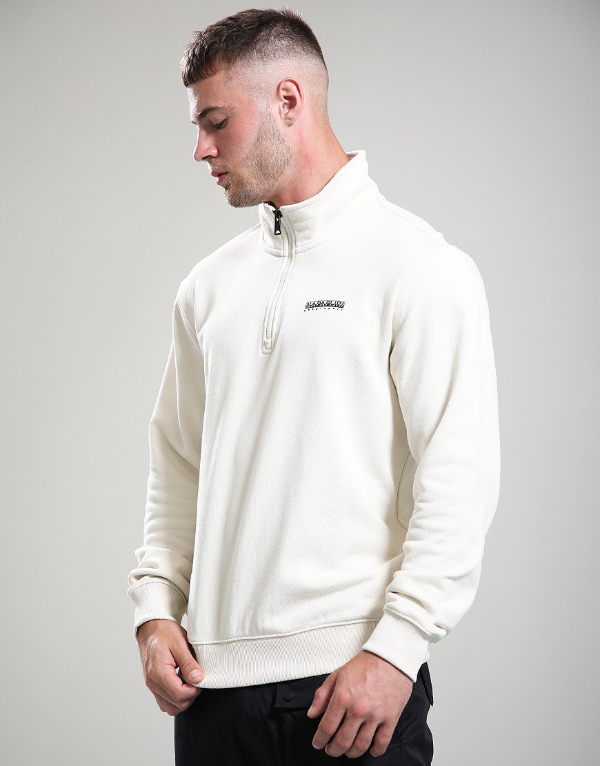 Napapijri B-Small Box Half Zip Beige Dimity