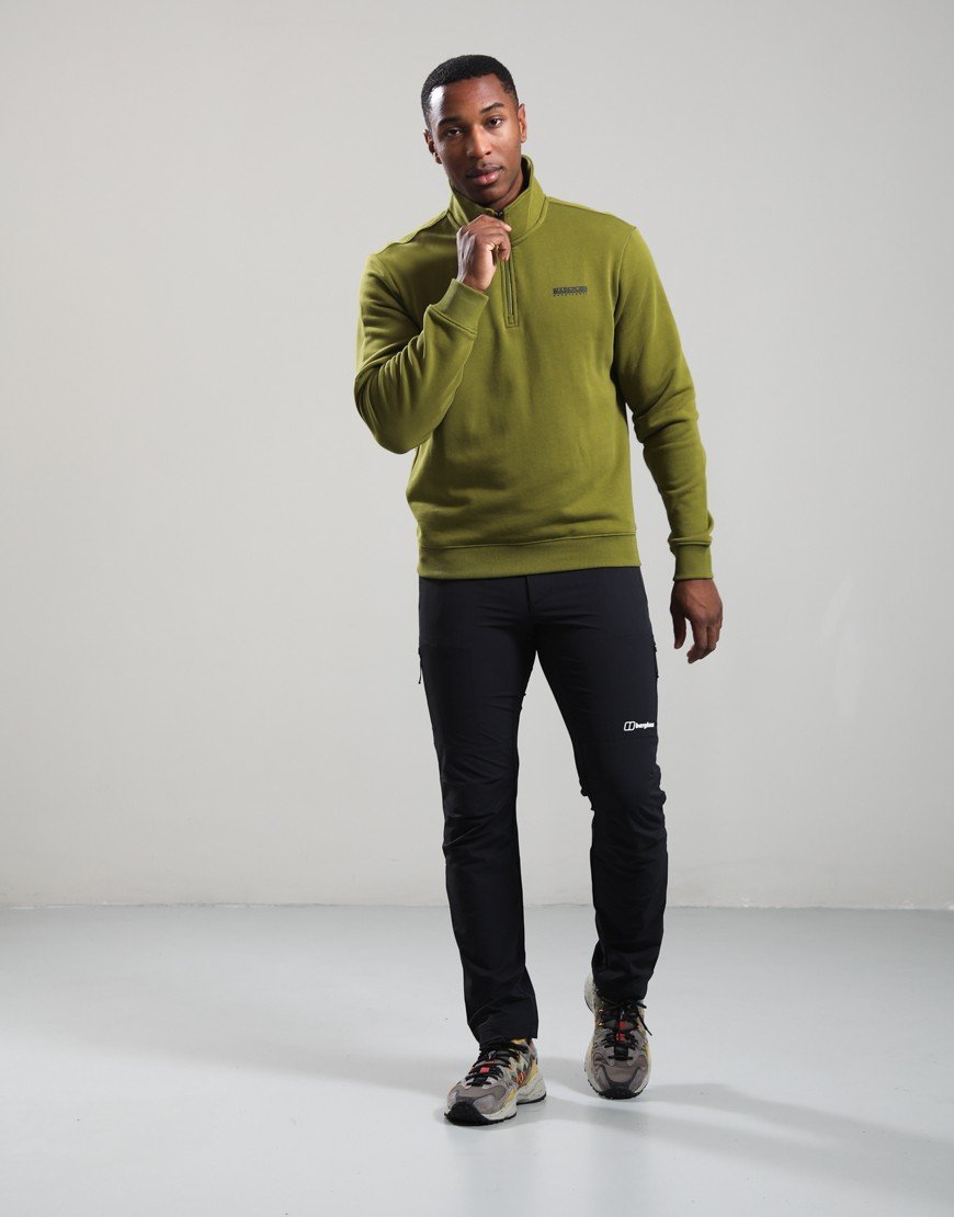 Napapijri B-Small Box Half Zip Sweat Avocado G4C