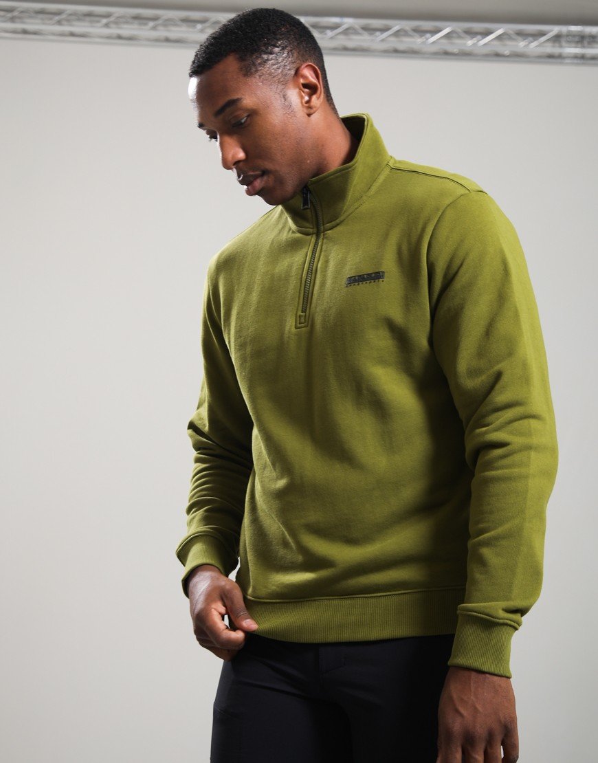 Napapijri B-Small Box Half Zip Sweat Avocado G4C