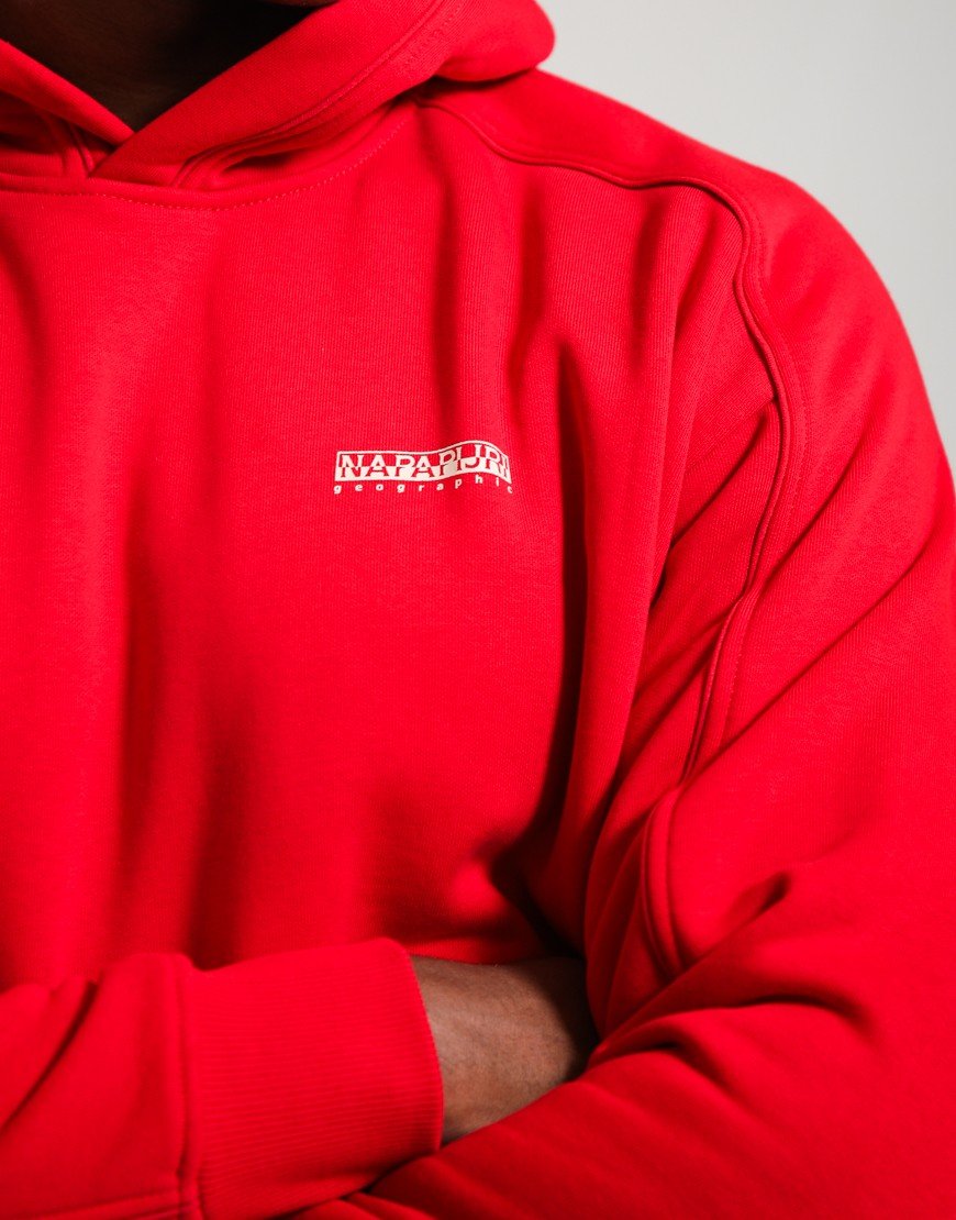 Napapijri B-Teza Hoodie Haute Red R1F