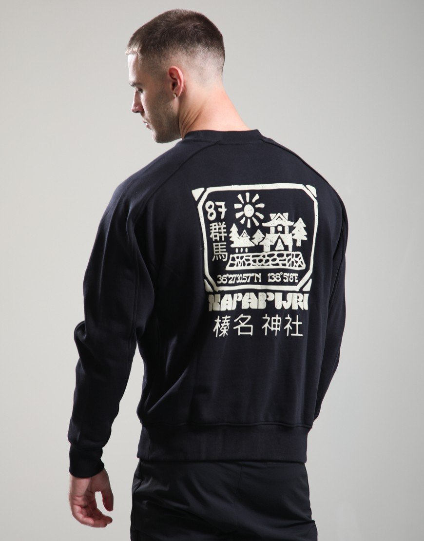 Napapijri B-Teza Crew Sweat Black Beauty