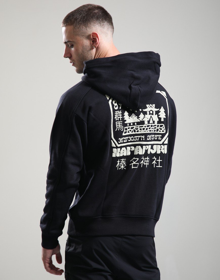 Napapijri B-Teza Hoodie Black Beauty