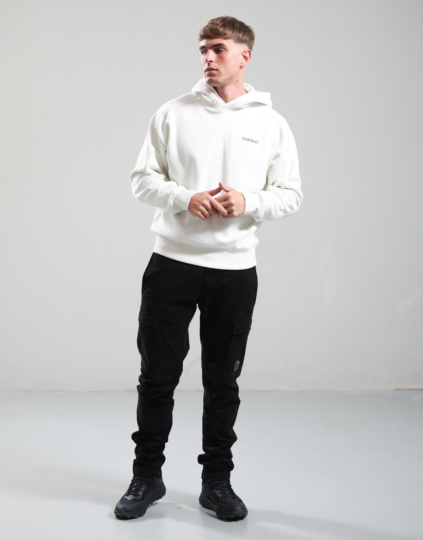 Napapijri B-Teza Hoodie White Whisper