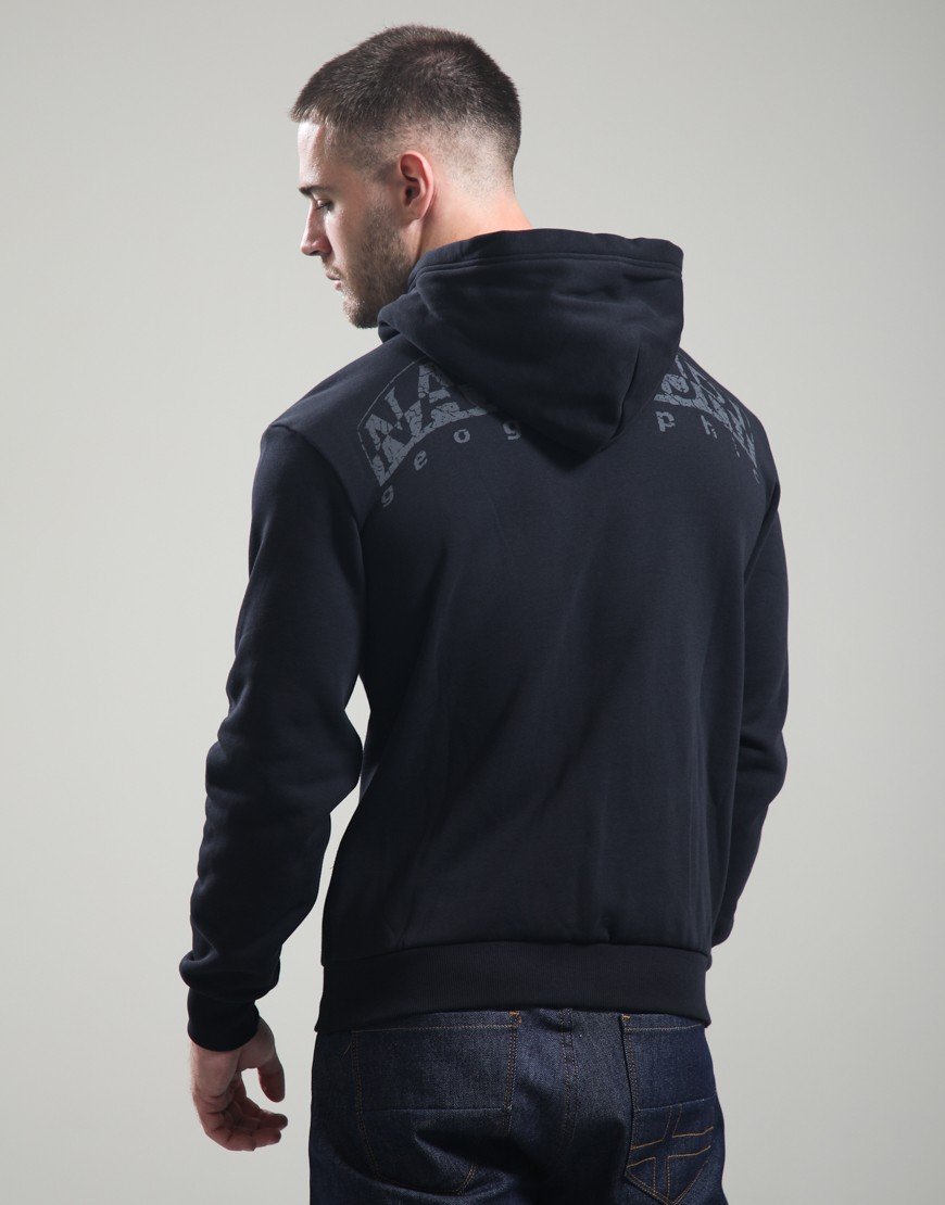 Napapijri B-Yourte Full Zip Hoodie Black Beauty
