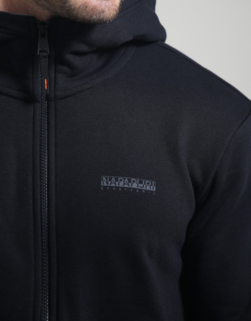 Napapijri B-Yourte Full Zip Hoodie Black Beauty