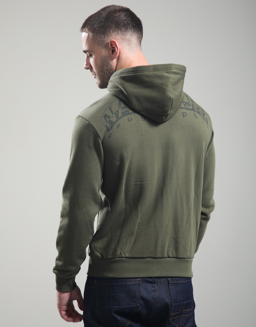 Napapijri B-Yourte Full Zip Hoodie Olive Night G1F