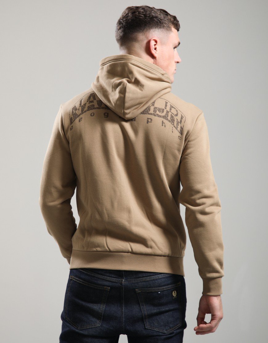 Napapijri B-Yourte Full Zip Hoodie Petrified Oak