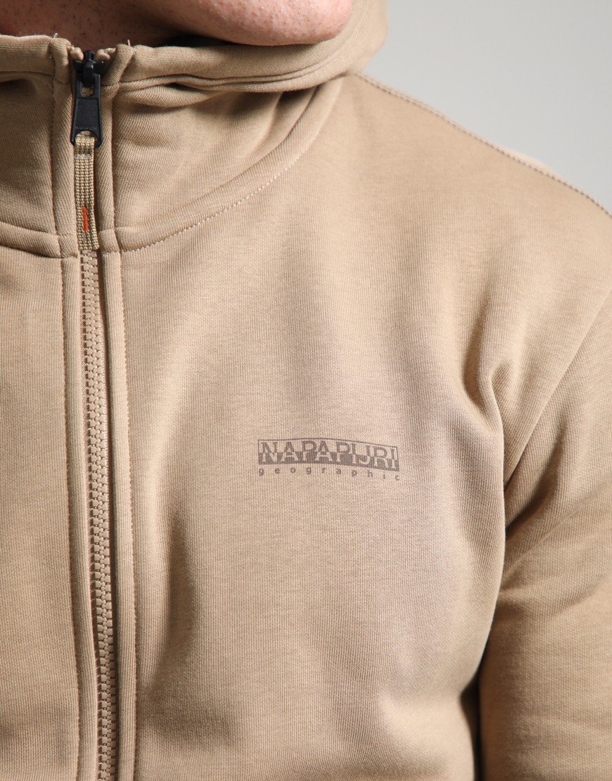 Napapijri B-Yourte Full Zip Hoodie Petrified Oak