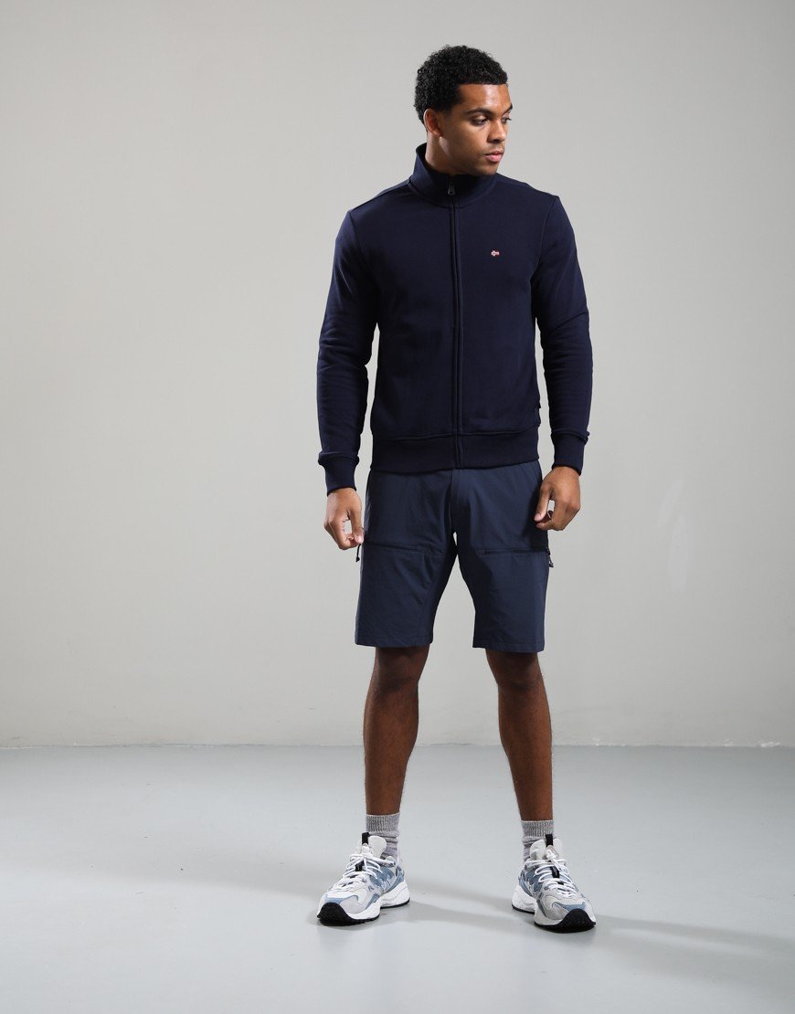 Napapijri Balis Full Zip Sweat Blu Marine