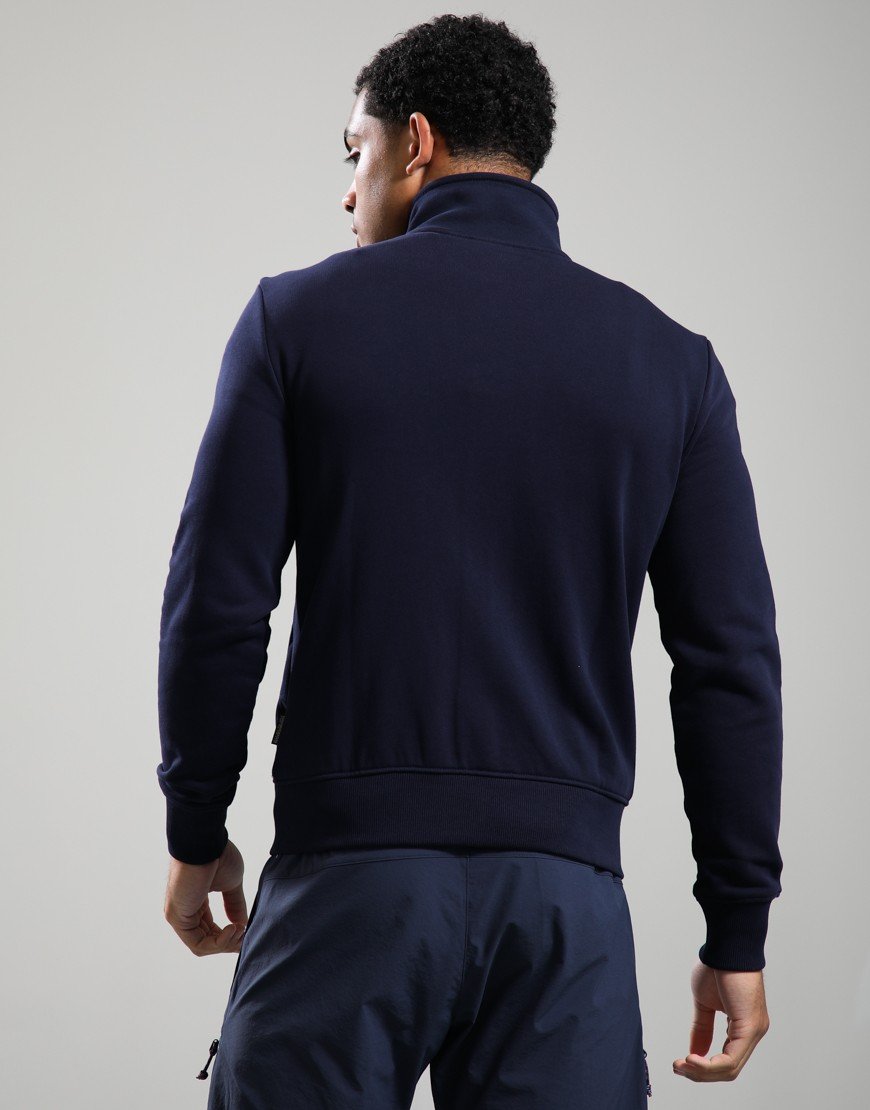 Napapijri Balis Full Zip Sweat Blu Marine