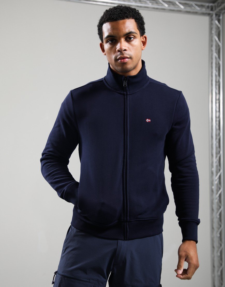 Napapijri Balis Full Zip Sweat Blu Marine