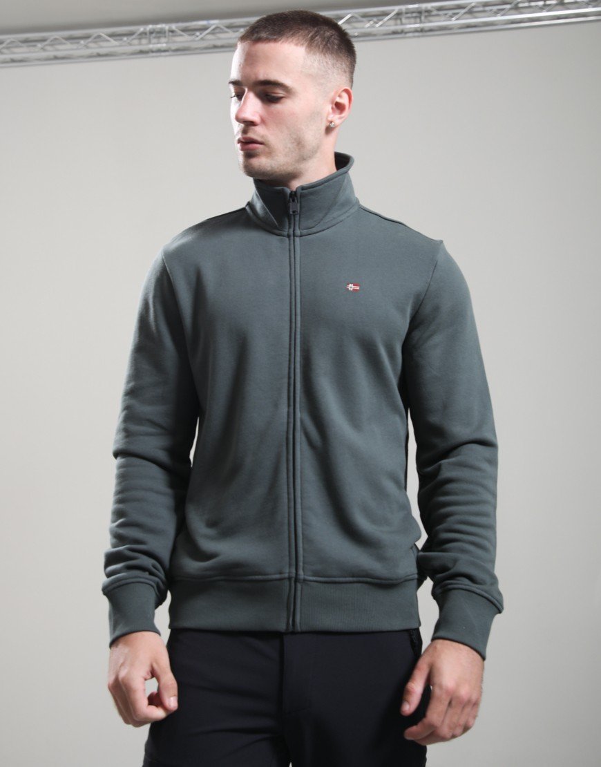 Napapijri Balis Full Zip Sweat Green Urban