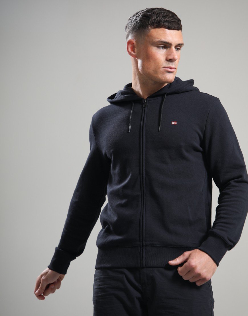 Napapijri Balis Full Zip Hoodie Black