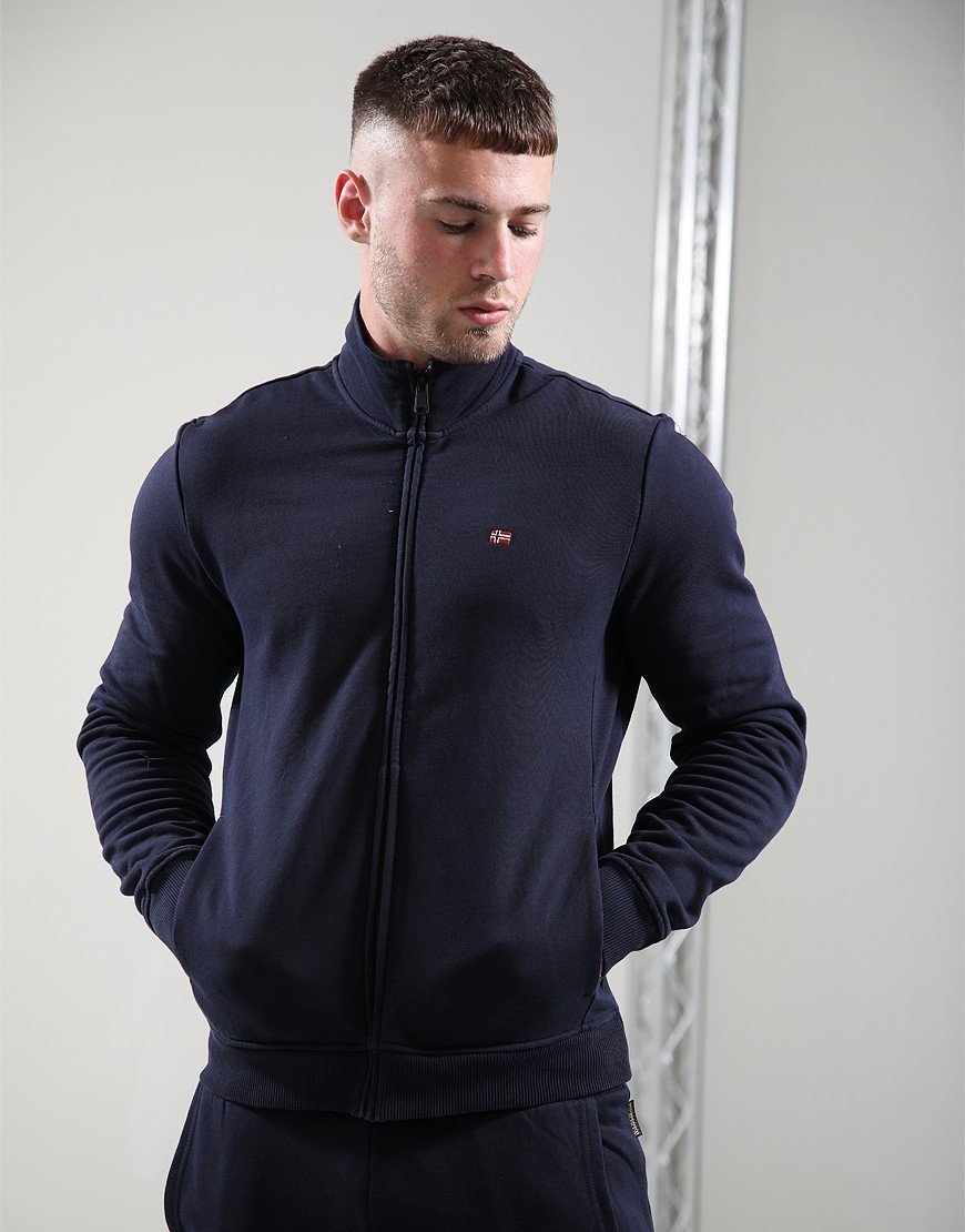 Napapijri Balis Full Zip Sweat Blu Marine