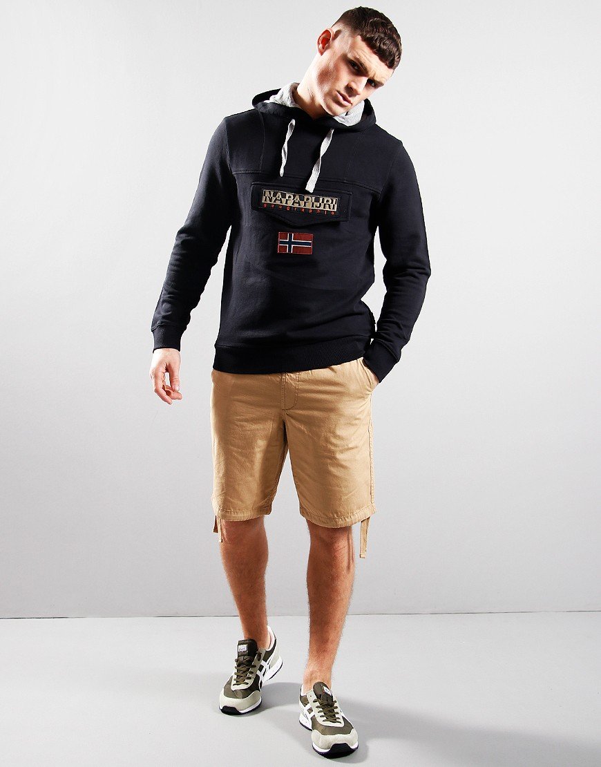 Napapijri Burgee Summer 4 Hoodie Black