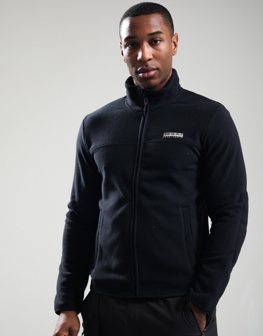 Napapijri T-Dergana Full Zip Fleece Black Beauty