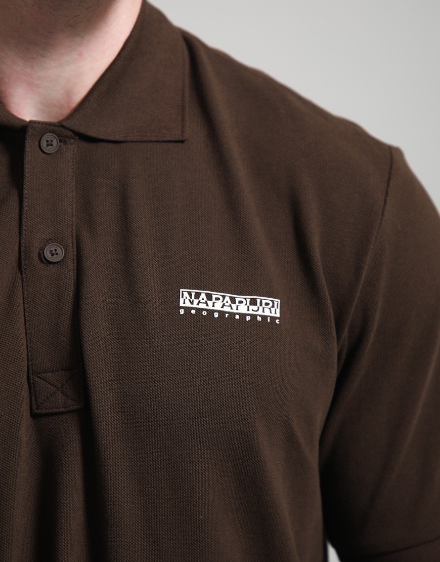 Napapijri E-Small Box Polo Shirt Demitasse