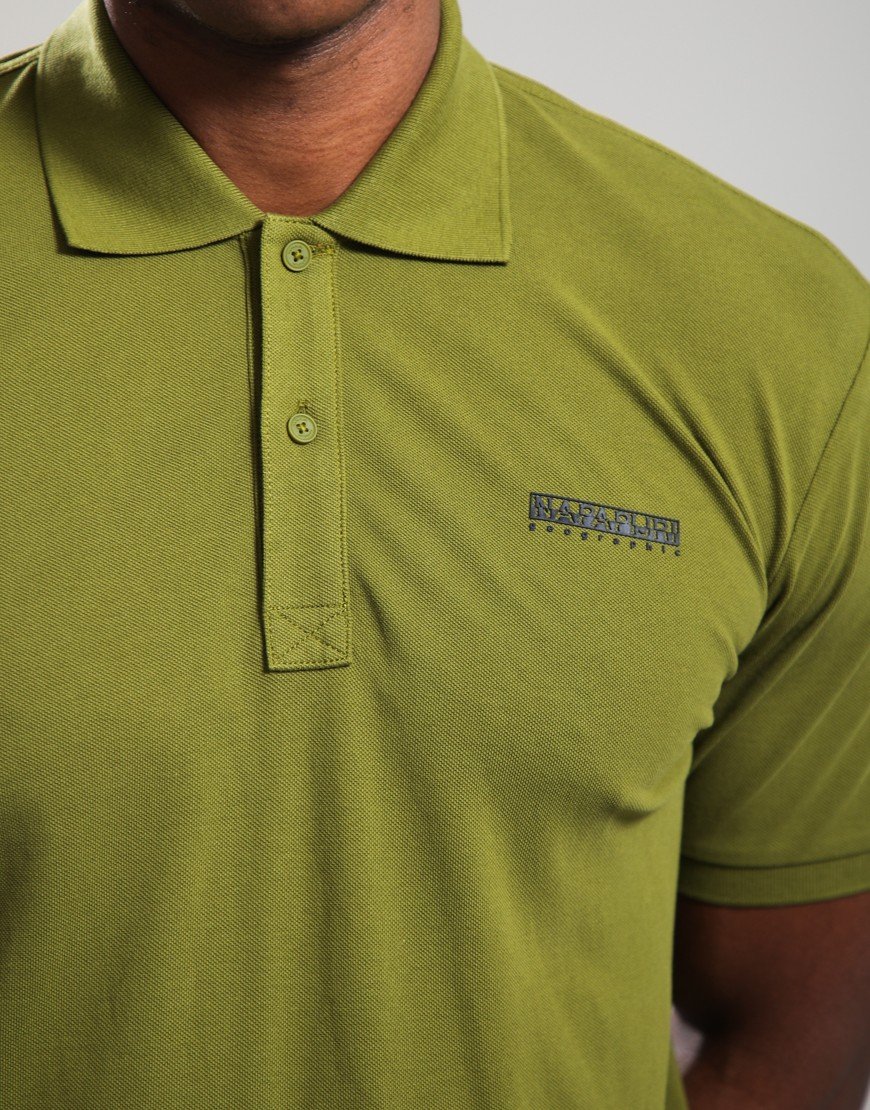 Napapijri E-Small Box Polo Shirt Avocado G4C