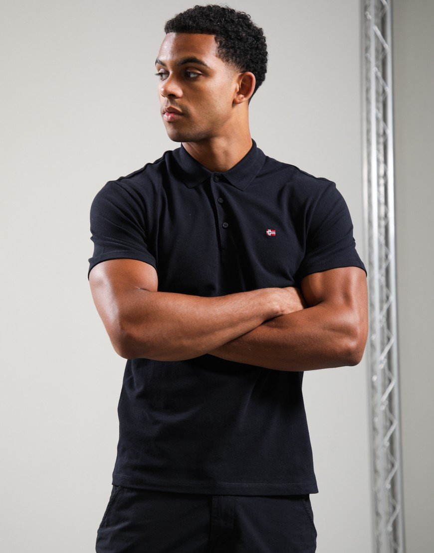 Napapijri Ealis Summer Polo Shirt Black