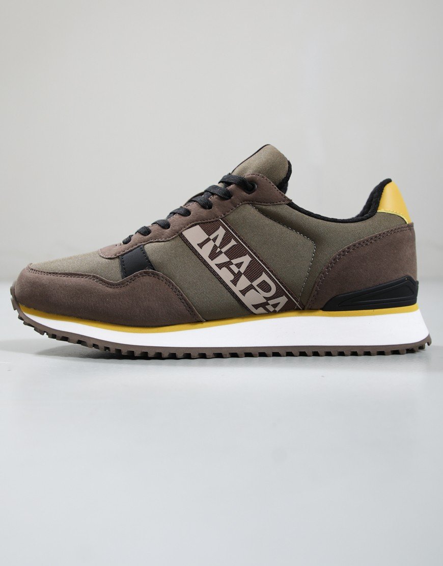 Napapijri Cosmos Trainers Green Lichen