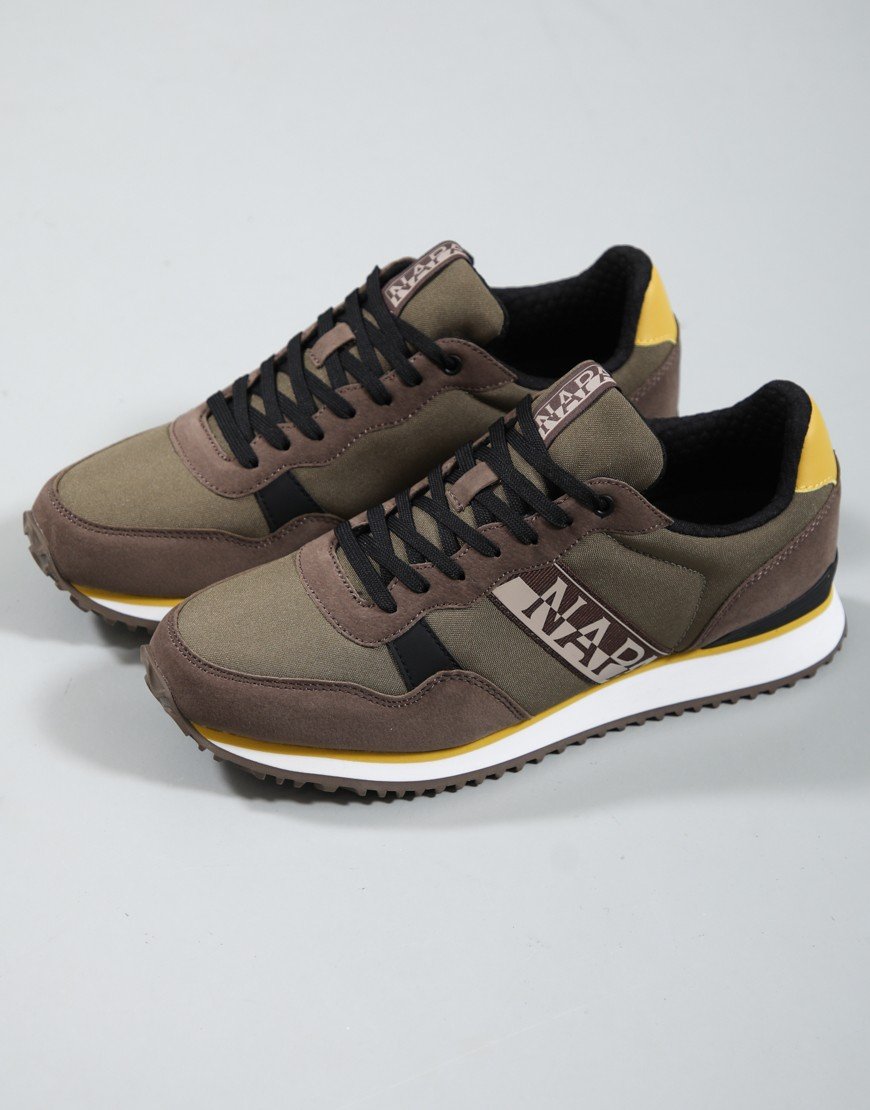 Napapijri Cosmos Trainers Green Lichen