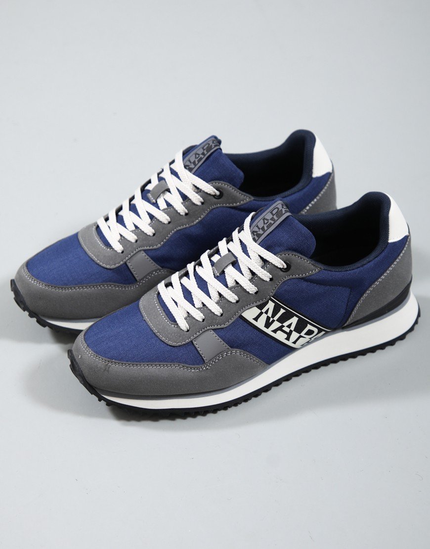 Napapijri Cosmos Ripstop Trainers Grey/Navy