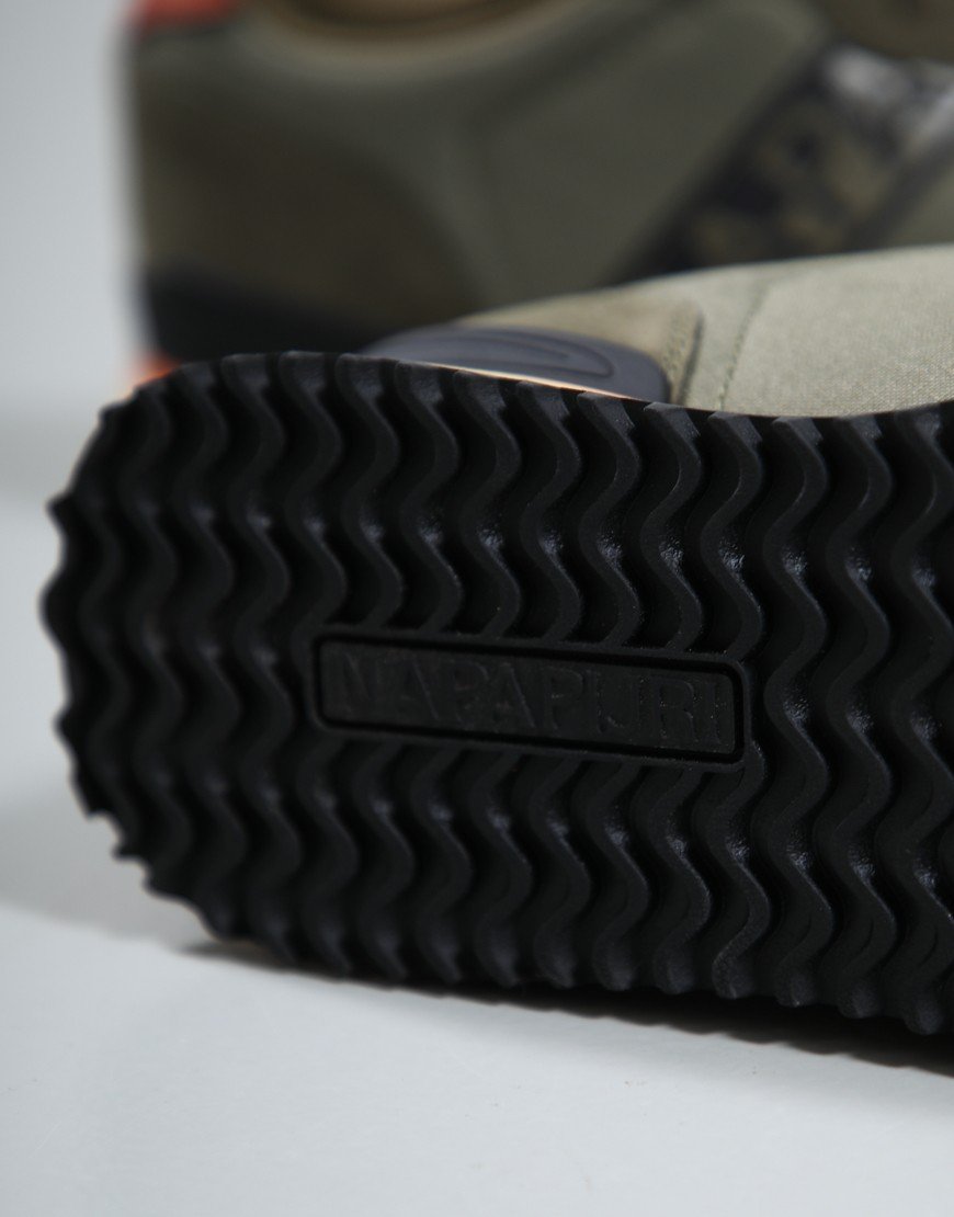 Napapijri Cosmos Ripstop Trainers Olive Night