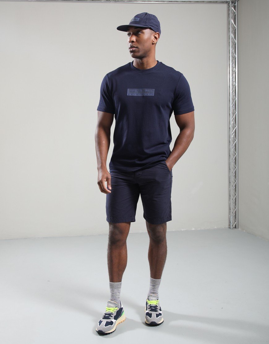 Napapijri F-Box Logo Cap Blu Marine