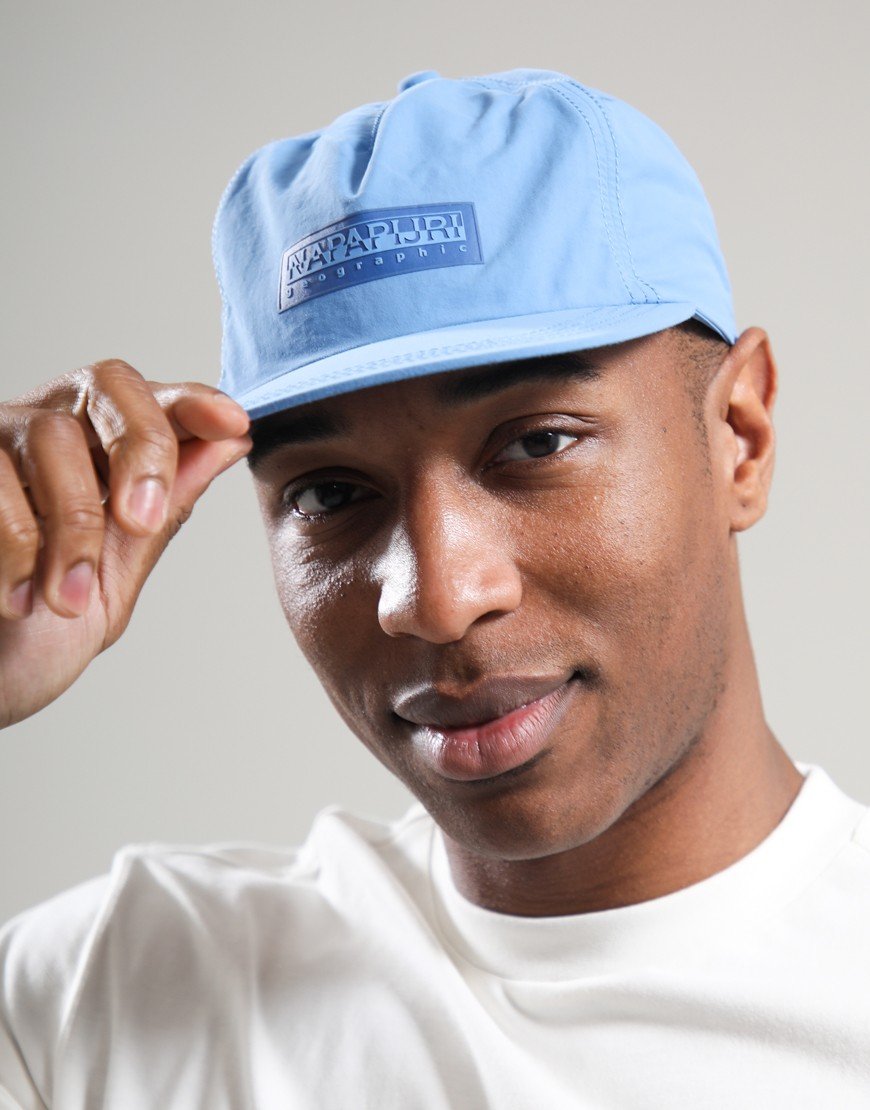 Napapijri F-Box Logo Cap Blue Jasper
